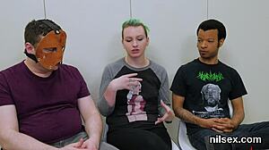 Slutty cutie in anal loony bin