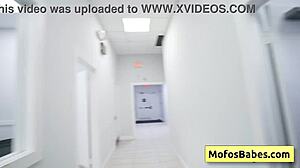 sasha pearl sucking fat dick at office