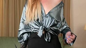 Hazel Ash Models Yoga Pants And Heels