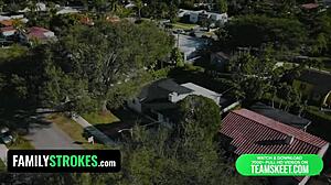 Hot And Slutty Babes Share Their Stepfather's Cock To Break The House Curse