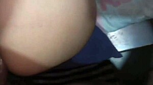 Couple enjoys homemade sex where the milf babe gets her tight ass broken in rough spreading