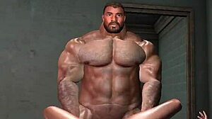 Handsome Hunk Tackles New Neighborhood Wife