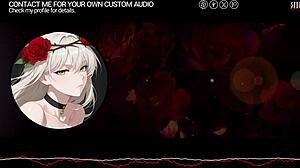 F4a erotic audio tempting petals feminization with strapon