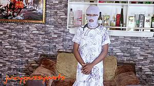 She says, 'Oh no, I'm caught!'