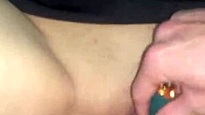 Intense sex with ex leads to massive squirt