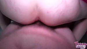 Stepdaughter emma rosie deepthroats mature seth brogan in juicy creampie