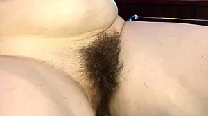 rare video hairypussyangel shave very hairy pussy bush and asshole with a razor show doggy pussy and ass close up