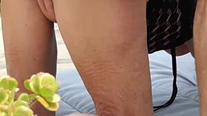 Mature Amateurs Having Sex in the Garden!