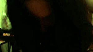 White girl with overbite gives head in the video.