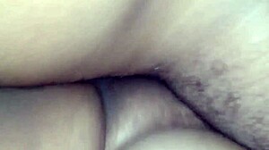 mother-in-law with big tits and ass feels intense pleasure bouncing on stepson's cock until creampie