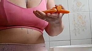 Hey neighbor, check my tight shorts splitting swollen pussy!