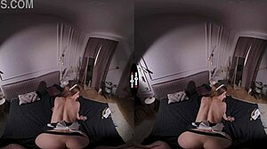 dark room vr - clean up on aisle dick with shaved pussy blowjob?