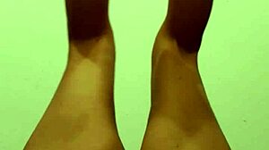 my wife does nude workout and stretches her hairy pussy