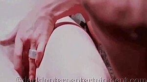 Dark Lantern Presents Vintage Lesbian Fucking With Blowjob And Pussy Licking In Interracial Scene