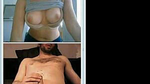 Cute Girl Helps Stranger Jerk Off More At Webcamshub Com