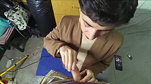 i gave her a facial after work