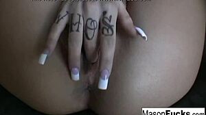 i love mason playing with her pussy in pink lingerie