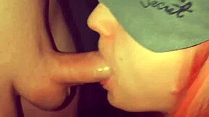 pov blowjob ends with cum in mouth surprise