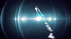 Intriguing Contrast In Hotel Room Lesbian Romp