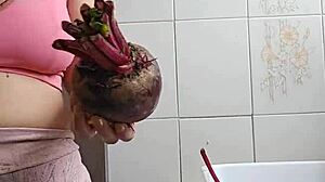 Hey neighbor, check my tight shorts splitting swollen pussy!