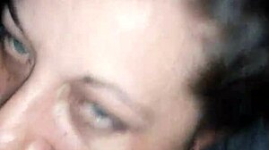 White Milf Bobbing On Pencil Dick