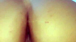 Latina Wife Moans Loudly As Husband Fucks Her Ass And Pussy With Monster Cock