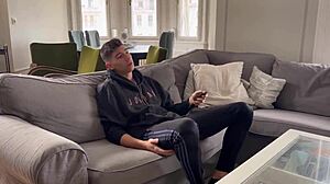 Hailey Hope, the busty English teacher, fucks her student and swallows his load