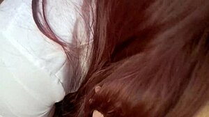 Asian Babe in Cosplay Gives Homemade Blowjob and Handjob to Couple, Ending with Cum in Mouth