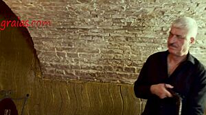 I'm prepping her for the whip in this intense session.