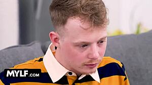 Bombshell Milf Elisa Bethann Lets Nerdy Neighbor Fuck Her Brains Out