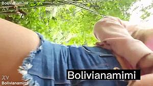 I sucked his dick at the waterfall.