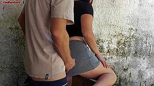 short maid fucks husband