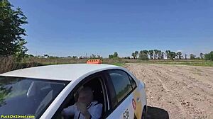 My First Public Anal Sex with Crazy Taxi Driver