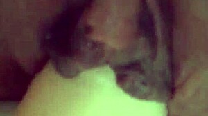 Angelina Grey's Pussy Slides Big Dildo, Cums And Squirts