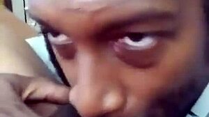 Intense close-up of lesbian pussy sucking and cumshot.