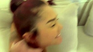 I met a cute colombian tourist on tinder and fucked her hard on the first date part 2 😈