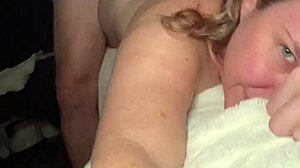 avril showers prone bone fuck & hairy pussy creampie