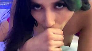 Horny Slut Penelope Woods Takes Anal Creampie!