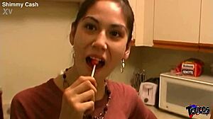 Why do 18yo teen native american girlfriends tag team blowjob big black cock