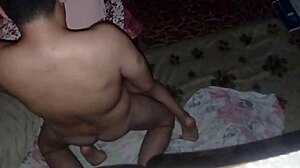 I feel so aroused barebacking my hermanastra, filling her vagina with cum in creampie couple sex without condom.