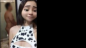 my beloved girlfriend went on vacation to her uncle's house and sends me strange videos - netorare story