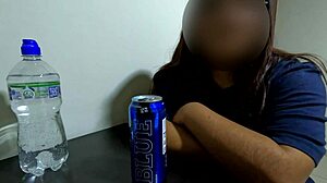 Kandy Kane Bbw Housewife Gives Deepthroat Blowjob. Chubby Amateur Wife Enjoys Homemade Fat Tits Play.