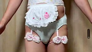 So Cute Underwear On Asian Maid With Huge Ass Buttplug And Pierced Nipples In Office Toilet Uniform