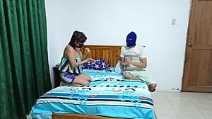 Beautiful Latina Strips Naked to Reveal Her Tight Curvy Ass