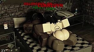 Why does this Roblox whitegirl slut suck BBC?