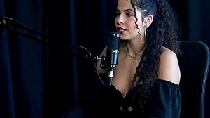 Safada dances sensually after saying no to anal but loves the foreplay and sucking. She enjoys trail sex and her fetishes on sheer red. 😏🔥