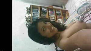 Hey, check out this sexy Indian desi girl Sangita with her hot pussy.