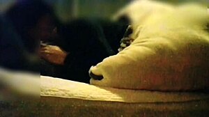 Seductive Japanese Wife In Sexy Red Lingerie Tempts For Secret Cowgirl Sex And Handjob