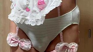 So Cute Underwear On Asian Maid With Huge Ass Buttplug And Pierced Nipples In Office Toilet Uniform