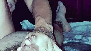 why is this naked milf jerking off my cock on hidden cam?